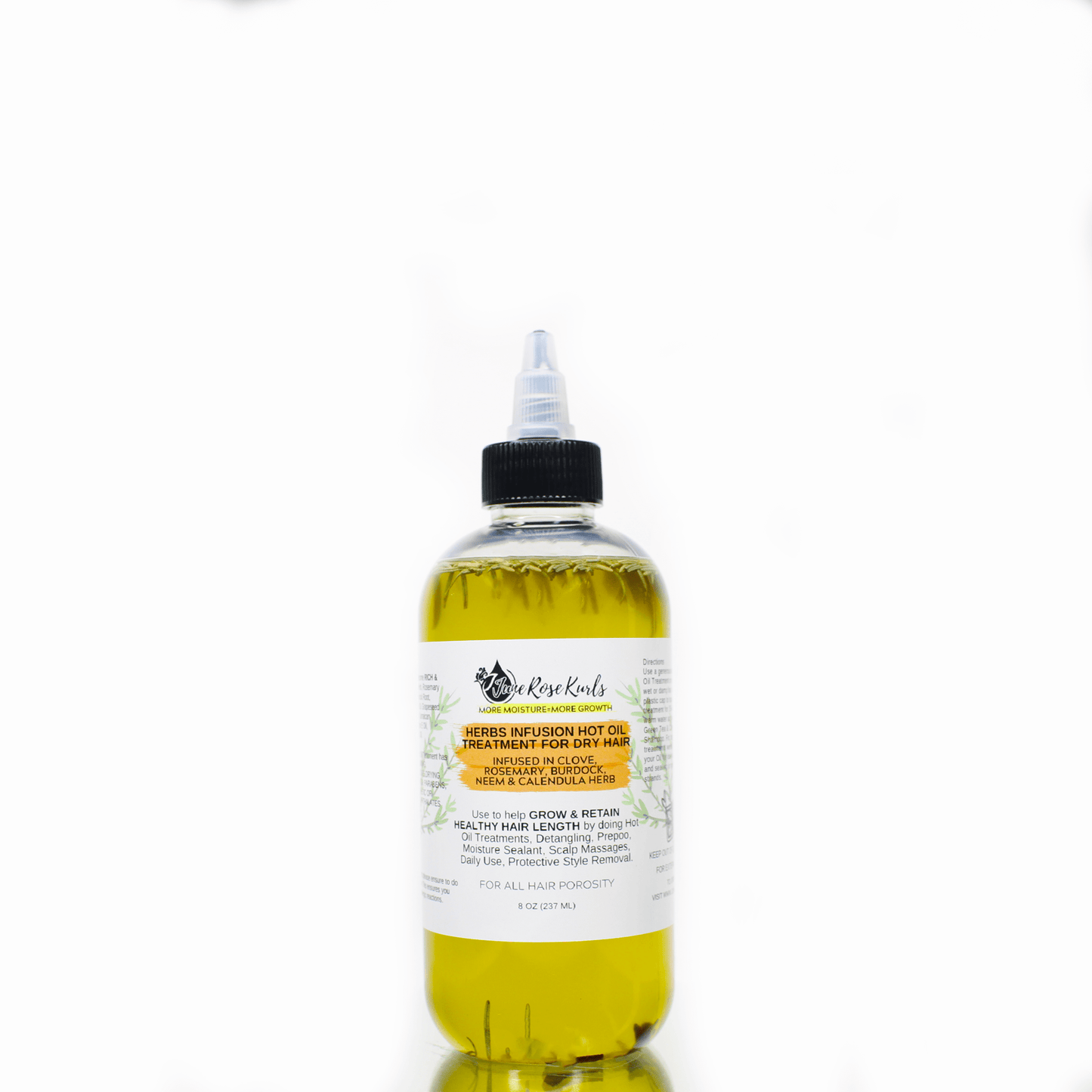 Herbs Infusion Hot Oil Treatment for Dry Hair “Multipurpose Oil”